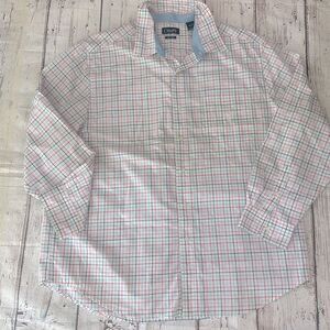 Chaps Men's Button Down Shirt - Long Sleeve Collared Shirt Size XXL